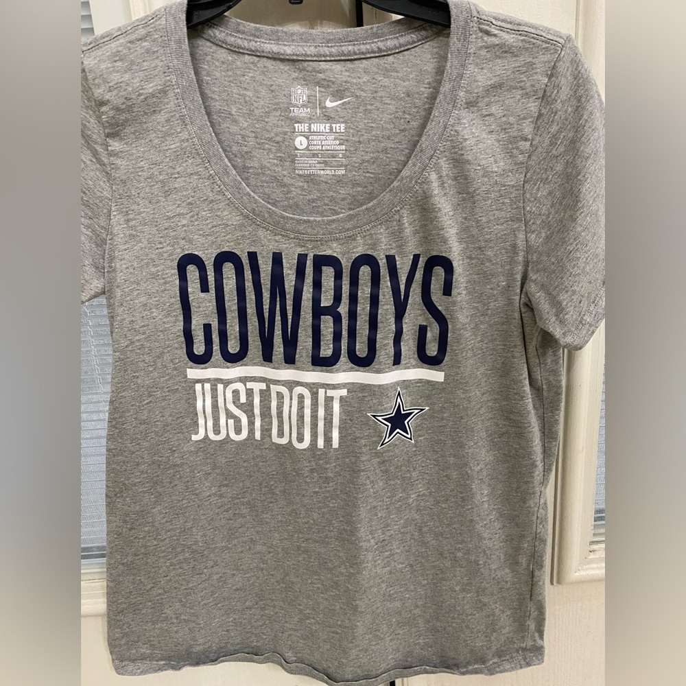 Nike Kids Gray Cowboys Tee